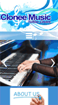 Mobile Screenshot of cloneemusictuitioncentre.com